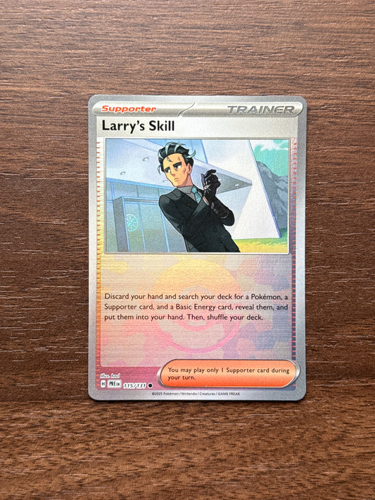 Larry's Skill Pokeball | Prismatic Evolutions | 115/131