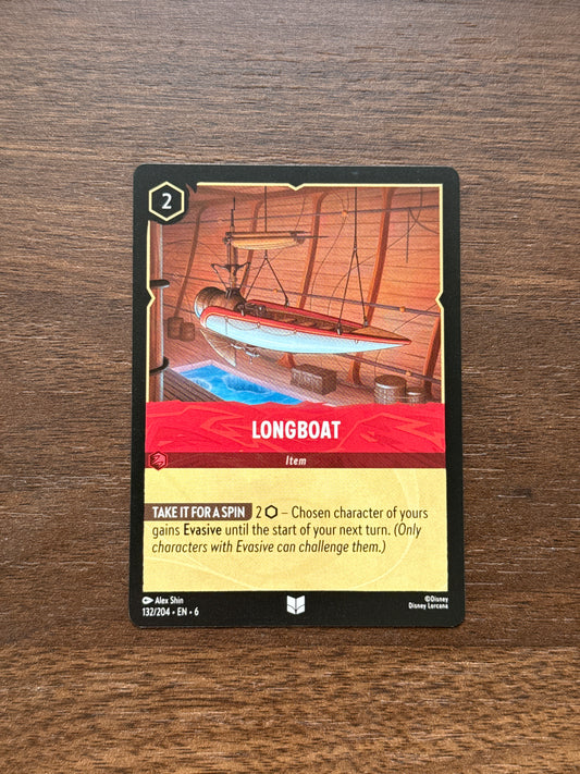 132/204 | Longboat Uncommon Card | Azurite Sea