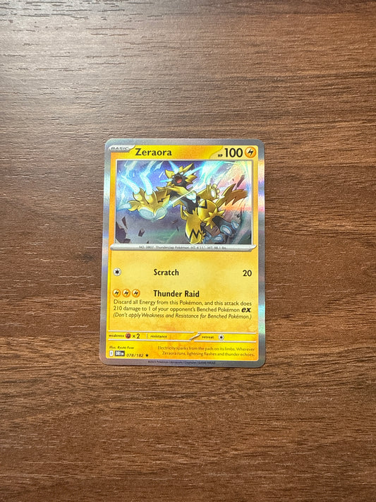 078/182 | Zeraora Holo | Destined Rivals