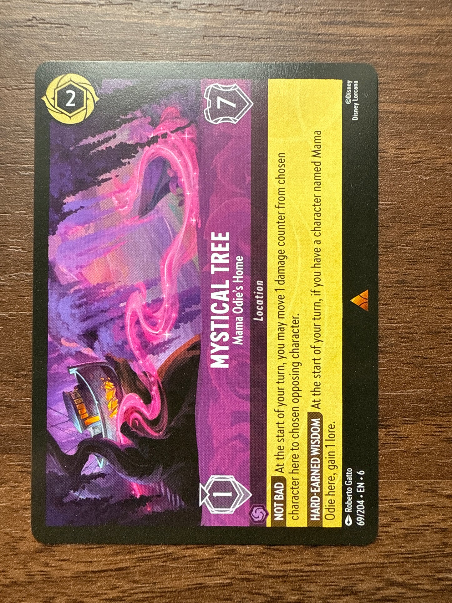 Mystical Tree Rare Card | Azurite Sea | 069/204