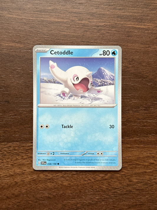 058/198 | Cetoddle Common | Scarlet & Violet Base