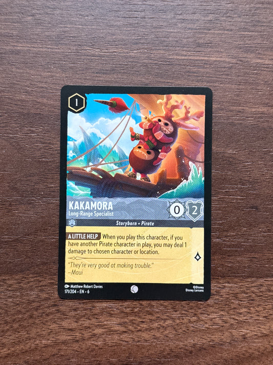 171/204 | Kakamora Common Card | Azurite Sea