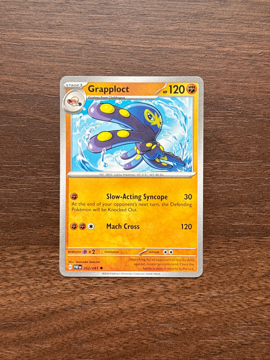 052/091 | Grapploct Common | Paldean Fates