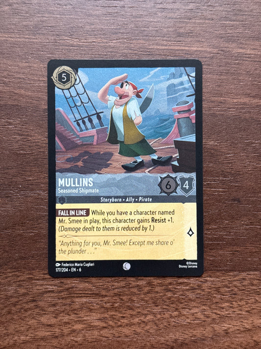 177/204 | Mullins FOIL Common Card | Azurite Sea
