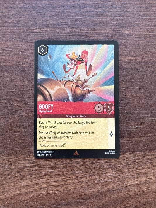 123/204 | Goofy FOIL Rare Card | Azurite Sea