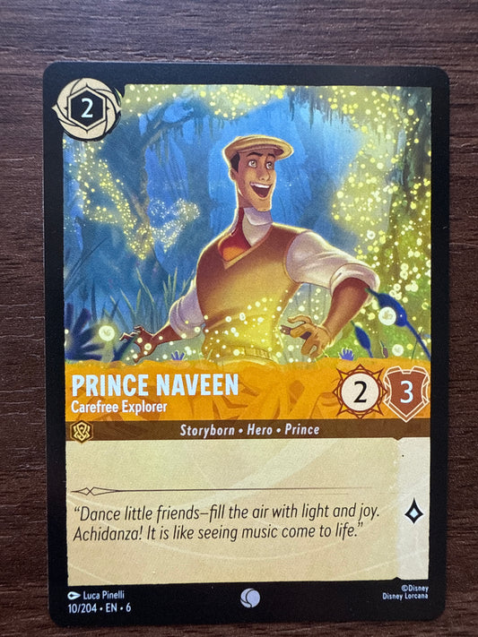 Prince Naveen Common Card | Azurite Sea | 010/204