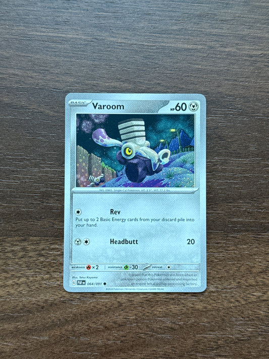 064/091 | Varoom Common | Paldean Fates
