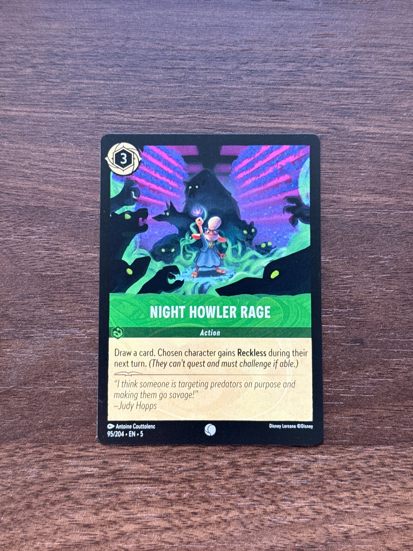 095/204 | Night Howler Rage Common | Shimmering Skies