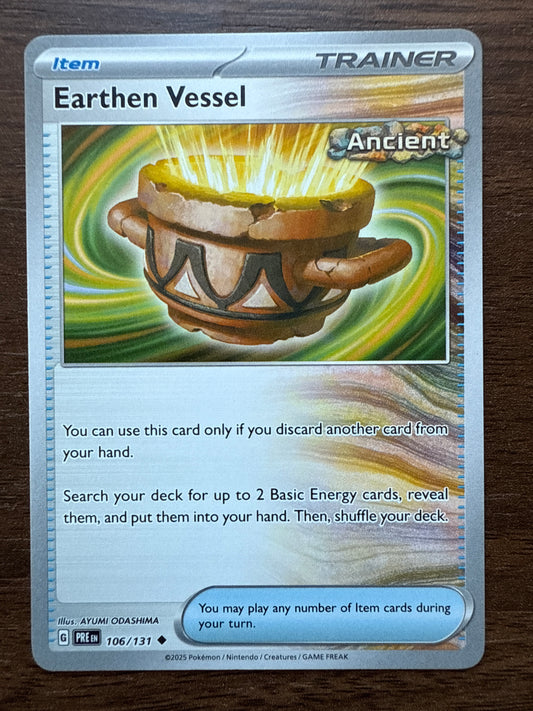 Earthern Vessel Common | Prismatic Evolutions | 106/131