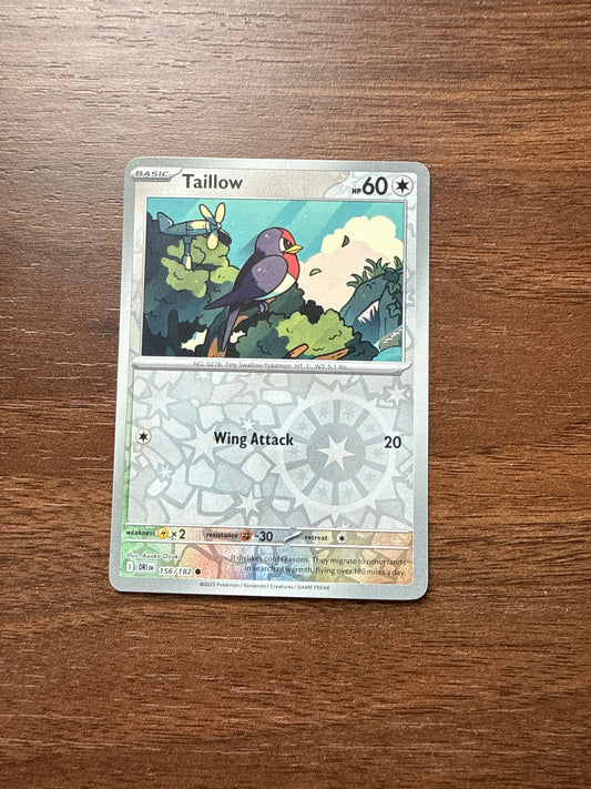156/182 | Taillow Rev Holo | Destined Rivals