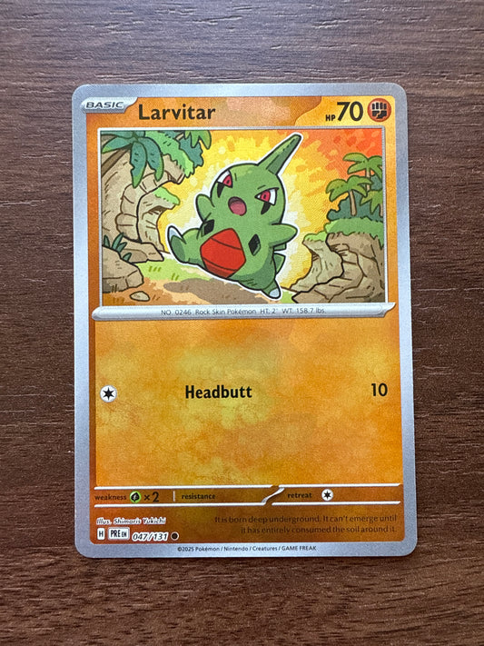 Larvitar Pokeball | Prismatic Evolutions | 047/131