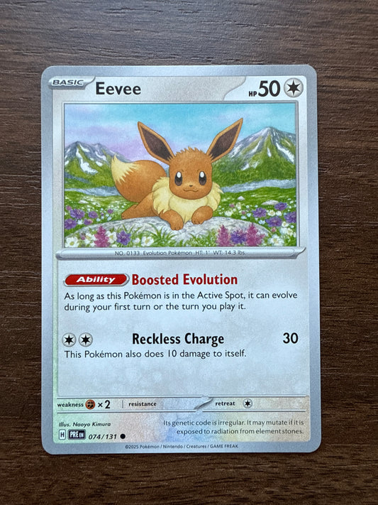 Eevee Common | Prismatic Evolutions | 074/131