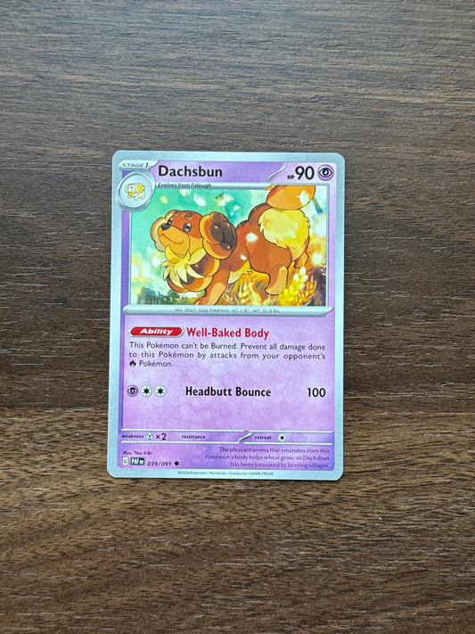 039/091 | Dachsbun Common | Paldean Fates