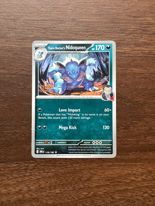 116/182 | Team Rocket’s Nidoqueen Common | Destined Rivals