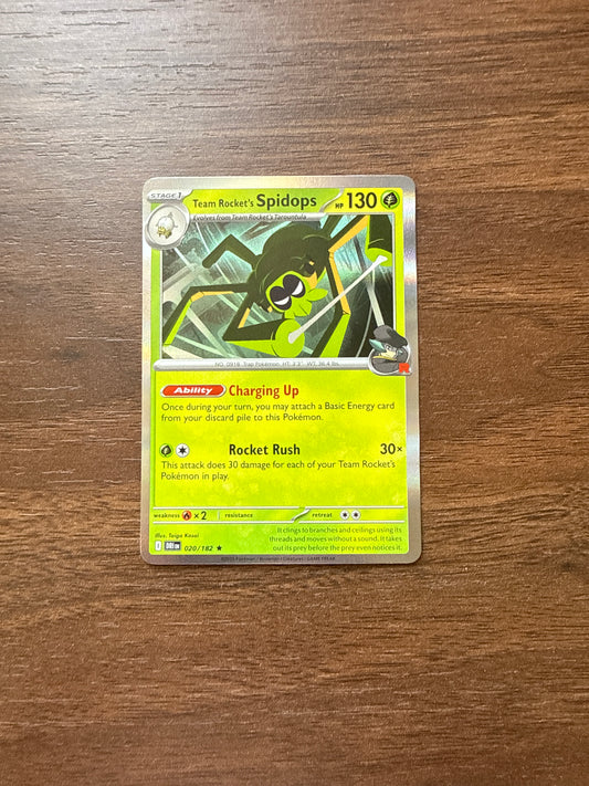 020/182 | Team Rocket’s Spidops Holo | Destined Rivals