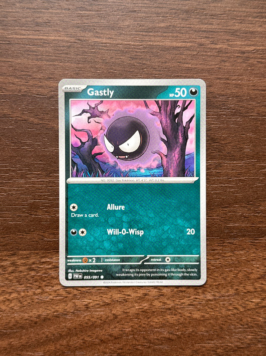 055/091 | Gastly Common | Paldean Fates