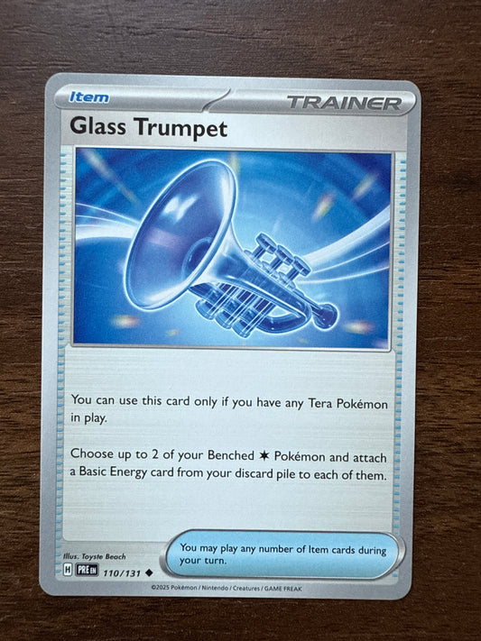 Glass Trumpet Common | Prismatic Evolutions | 110/131