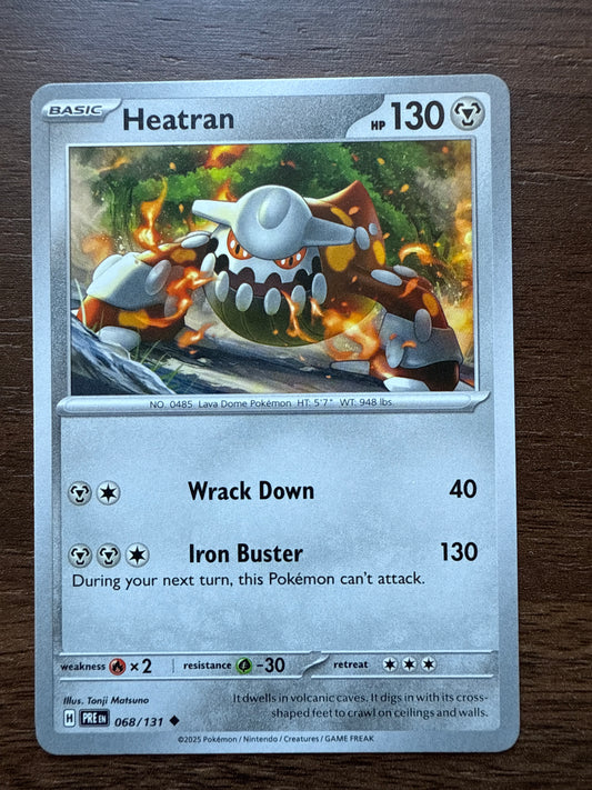 Heatran Common | Prismatic Evolutions | 068/131