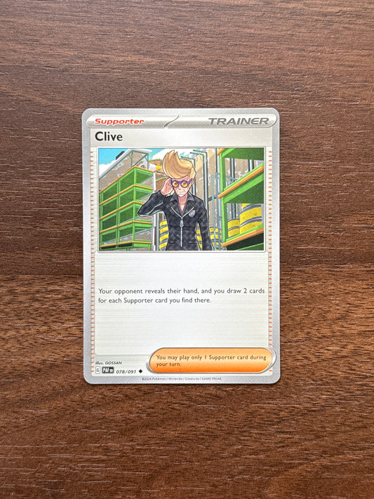 078/091 | Clive Common | Paldean Fates
