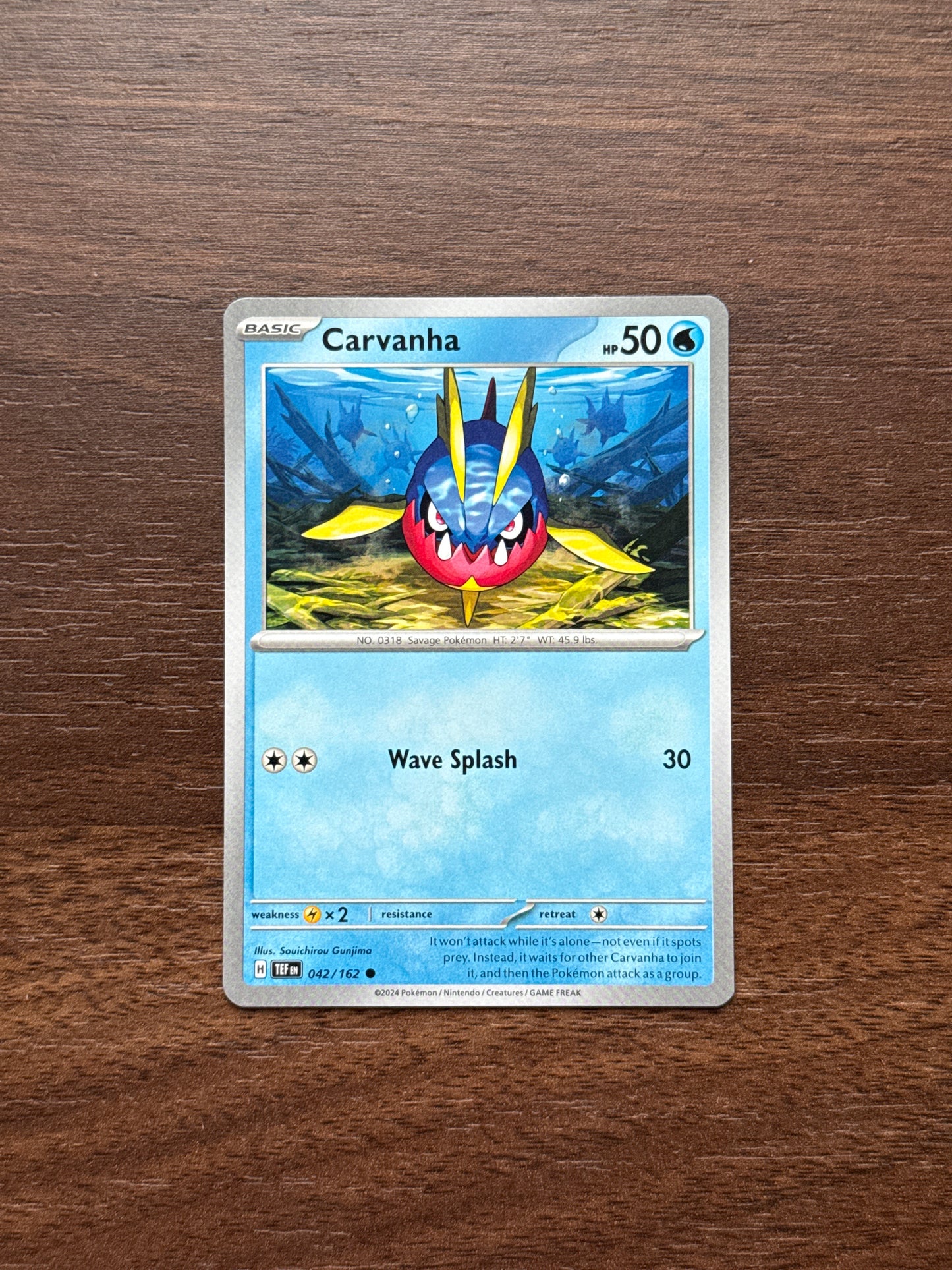 042/162 | Carvanha Common | Temporal Forces