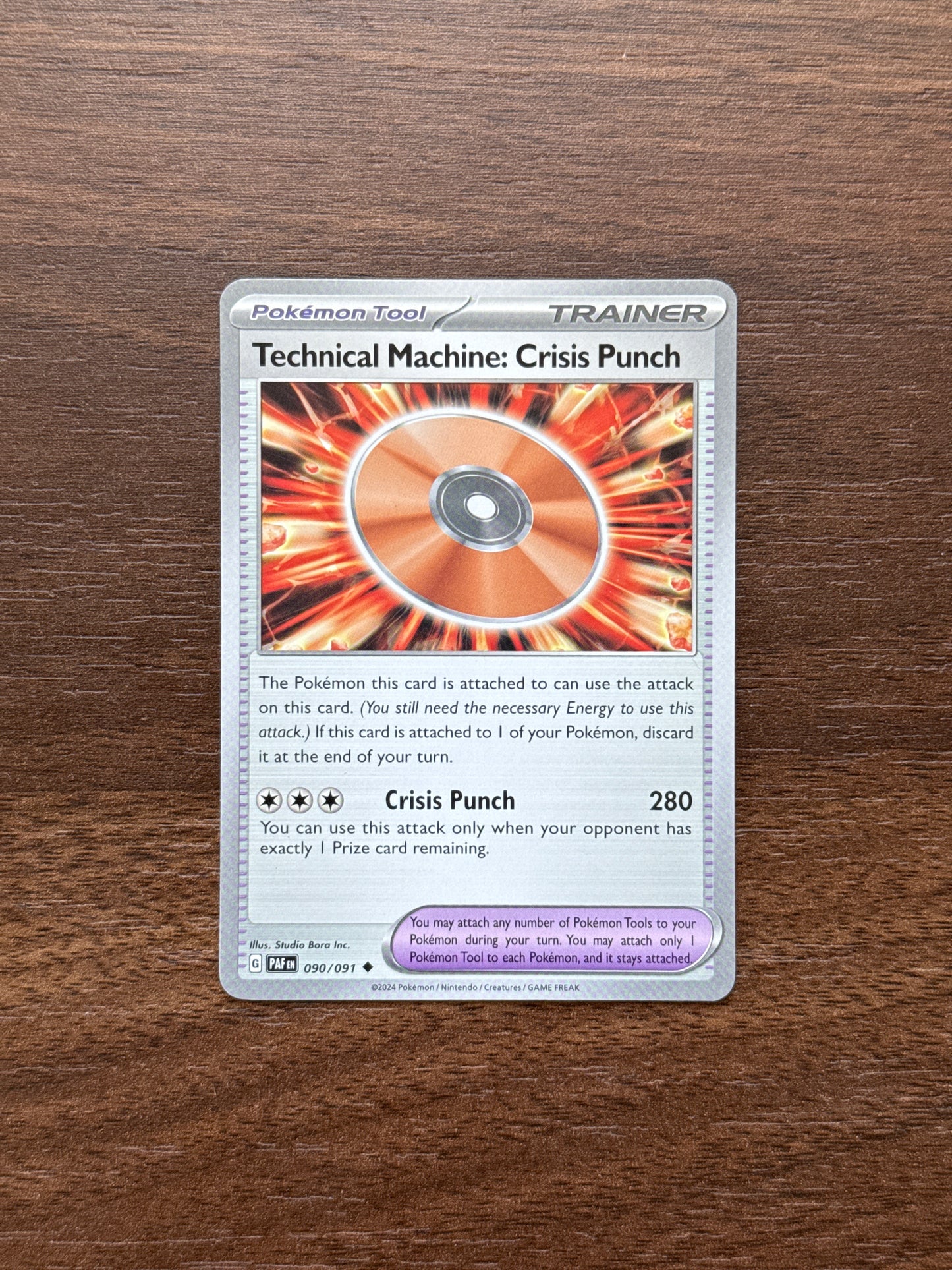 090/091 | TM: Crisis Punch Common | Paldean Fates