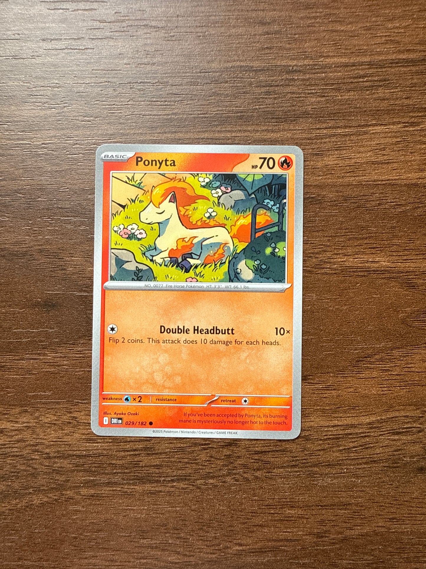 029/182 | Ponyta Common | Destined Rivals