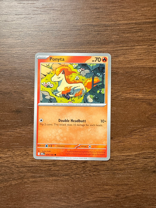 029/182 | Ponyta Common | Destined Rivals