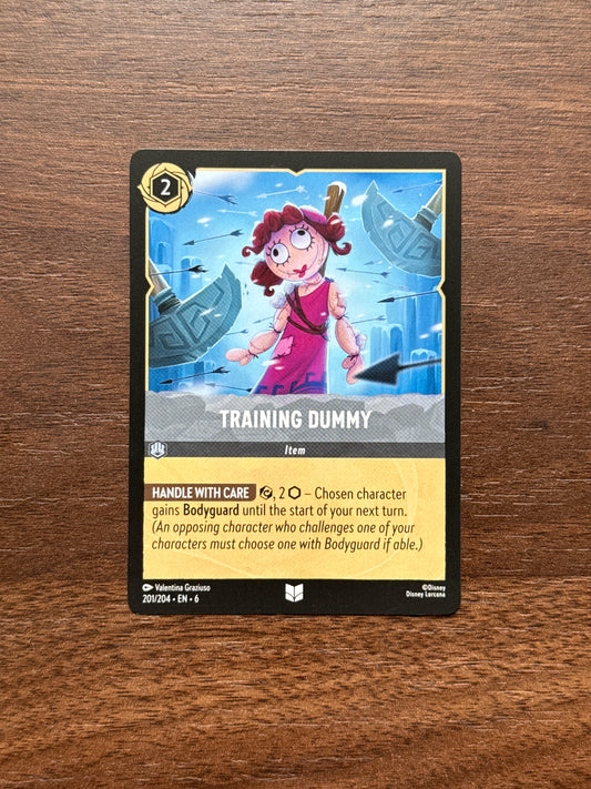 201/204 | Training Dummy Uncommon Card | Azurite Sea
