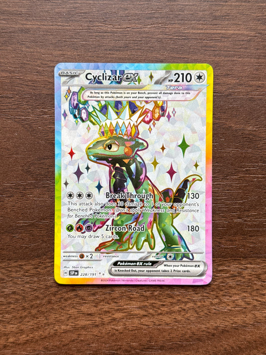 228/191 | Cyclizar Ex Ultra Rare | Surging Sparks