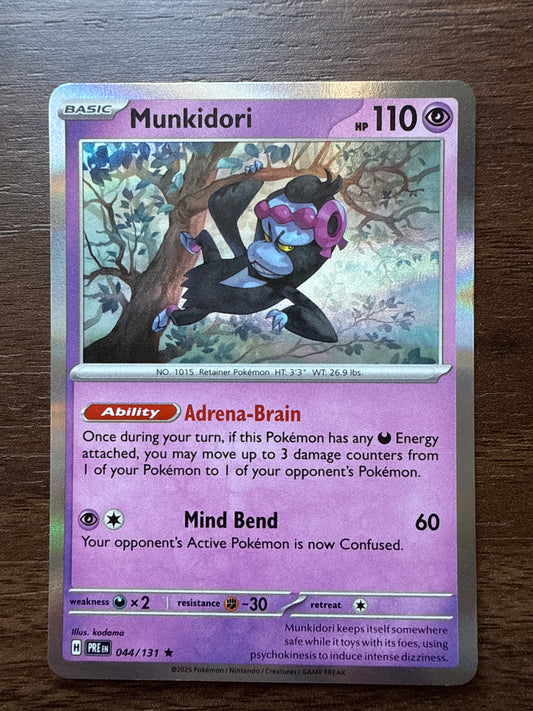 Munkidori Holo | Prismatic Evolutions | 044/131