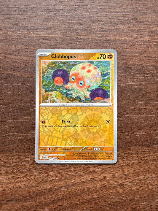 051/091 | Clobbopus Rev Holo | Paldean Fates
