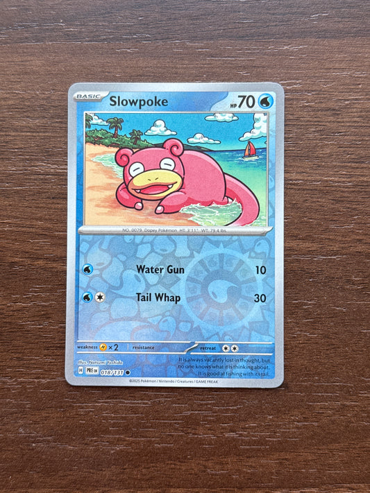 018/131 | Slowpoke Rev Holo | Prismatic Evolutions