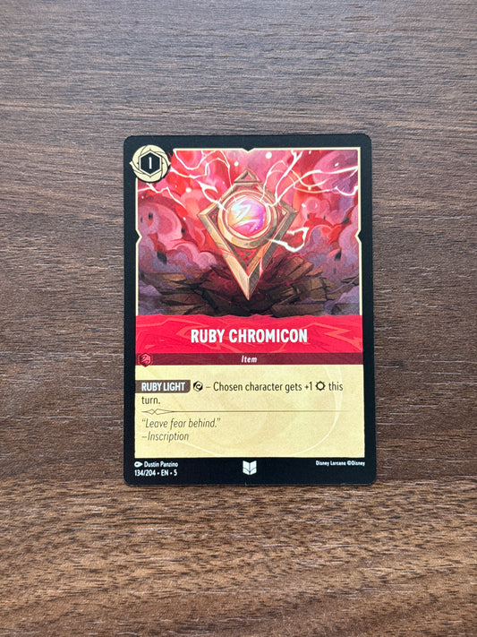 134/204 | Ruby Chromicon Uncommon | Shimmering Skies