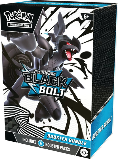 Pokemon Trading Card Game: Black Bolt Booster Bundle of 6 packs