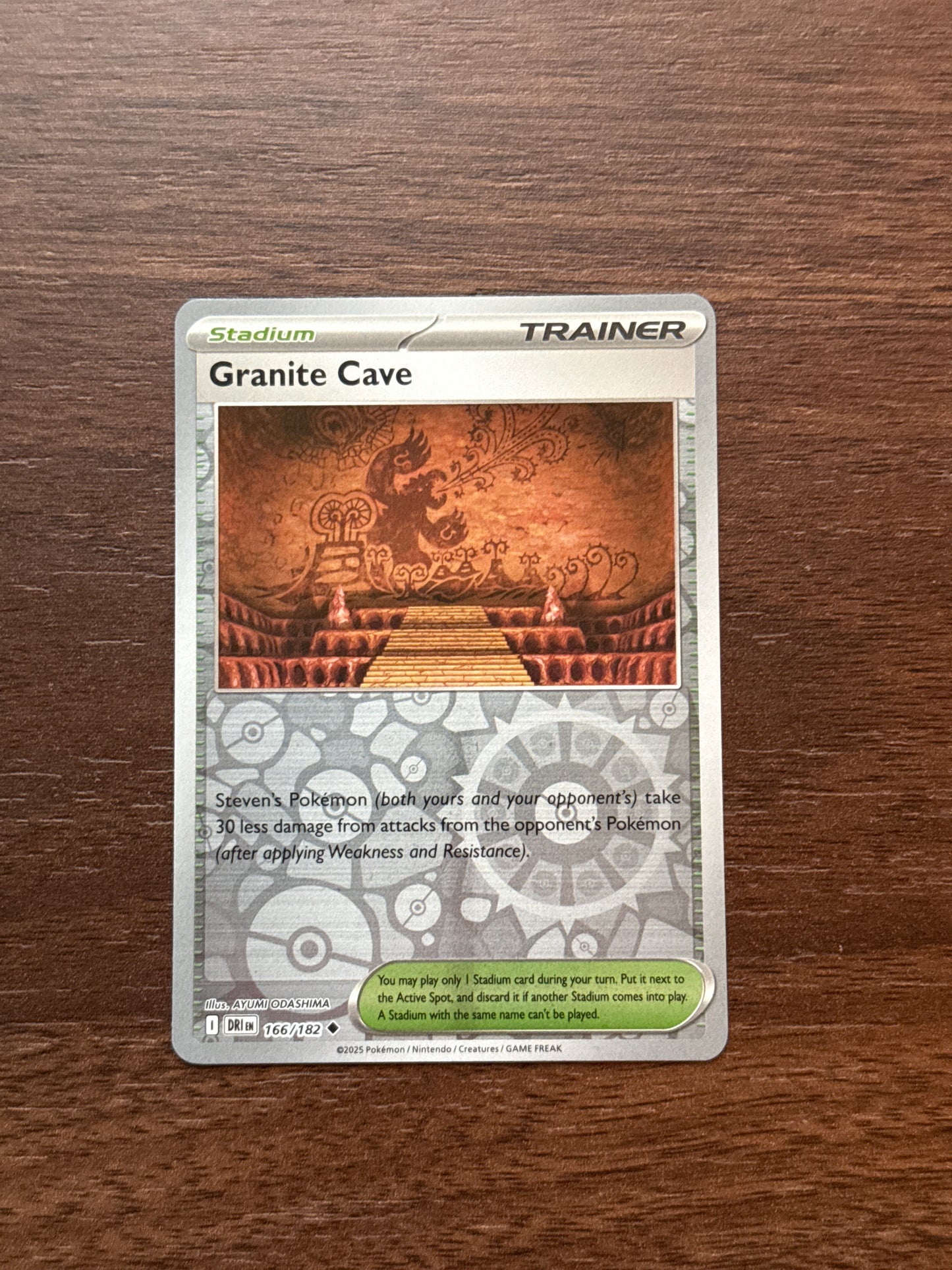 166/182 | Granite Cave Rev Holo | Destined Rivals
