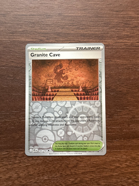 166/182 | Granite Cave Rev Holo | Destined Rivals
