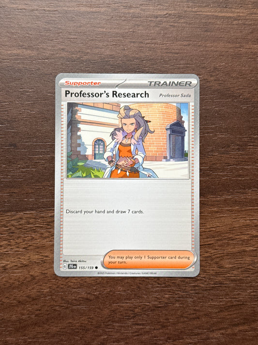 155/159 | Professor's Research - Professor Sada Common | Journey Together