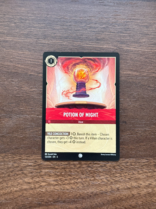 132/204 | Potion Of Might Common | Shimmering Skies