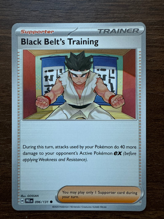 Black Belt's Training Common | Prismatic Evolutions | 096/131