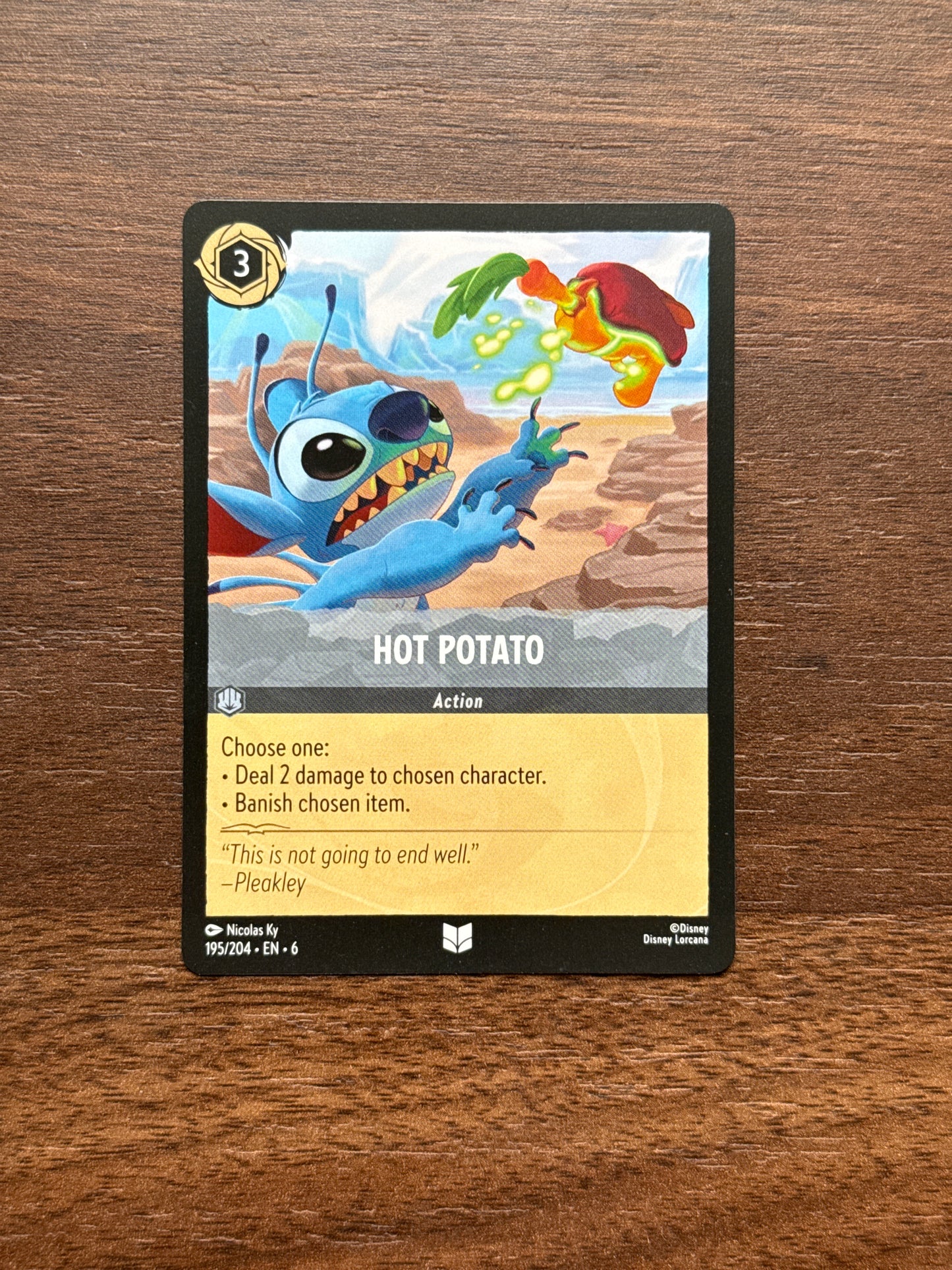 195/204 | Hot Potato Uncommon Card | Azurite Sea