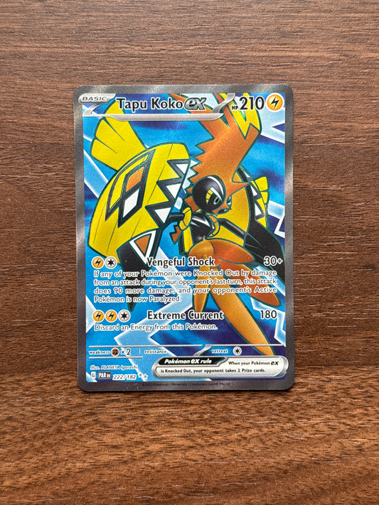 222/182 | Tapu Koko Ex Ultra Rare | Paradox Rift