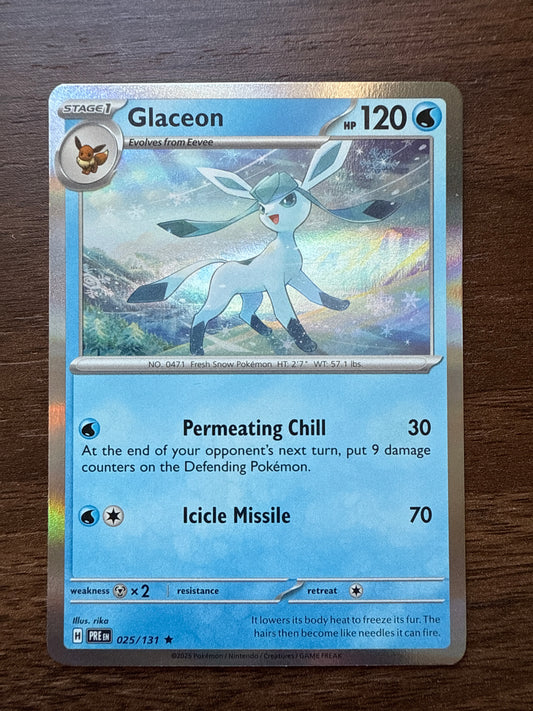 Glaceon Holo | Prismatic Evolutions | 025/131