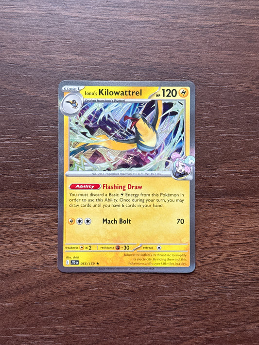 055/159 | Iono's Kilowattrel Holo | Journey Together