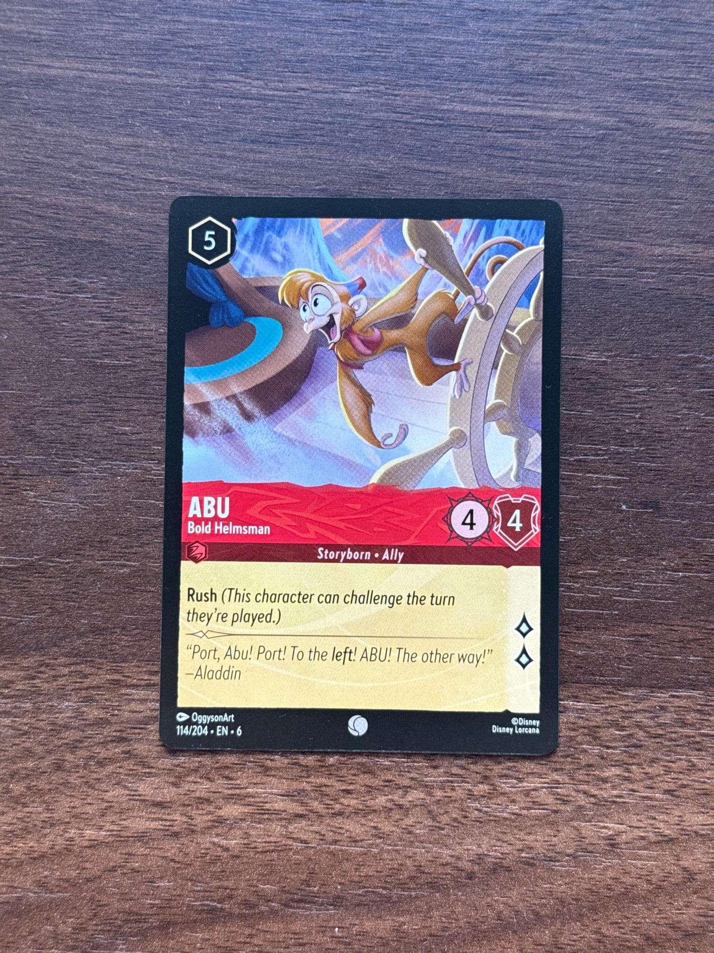 114/204 | Abu Common Card | Azurite Sea