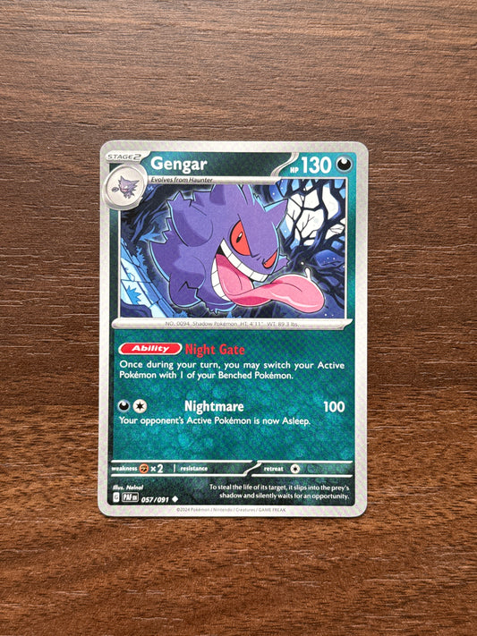 057/091 | Gengar Common | Paldean Fates