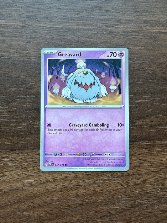 042/091 | Greavard Common | Paldean Fates
