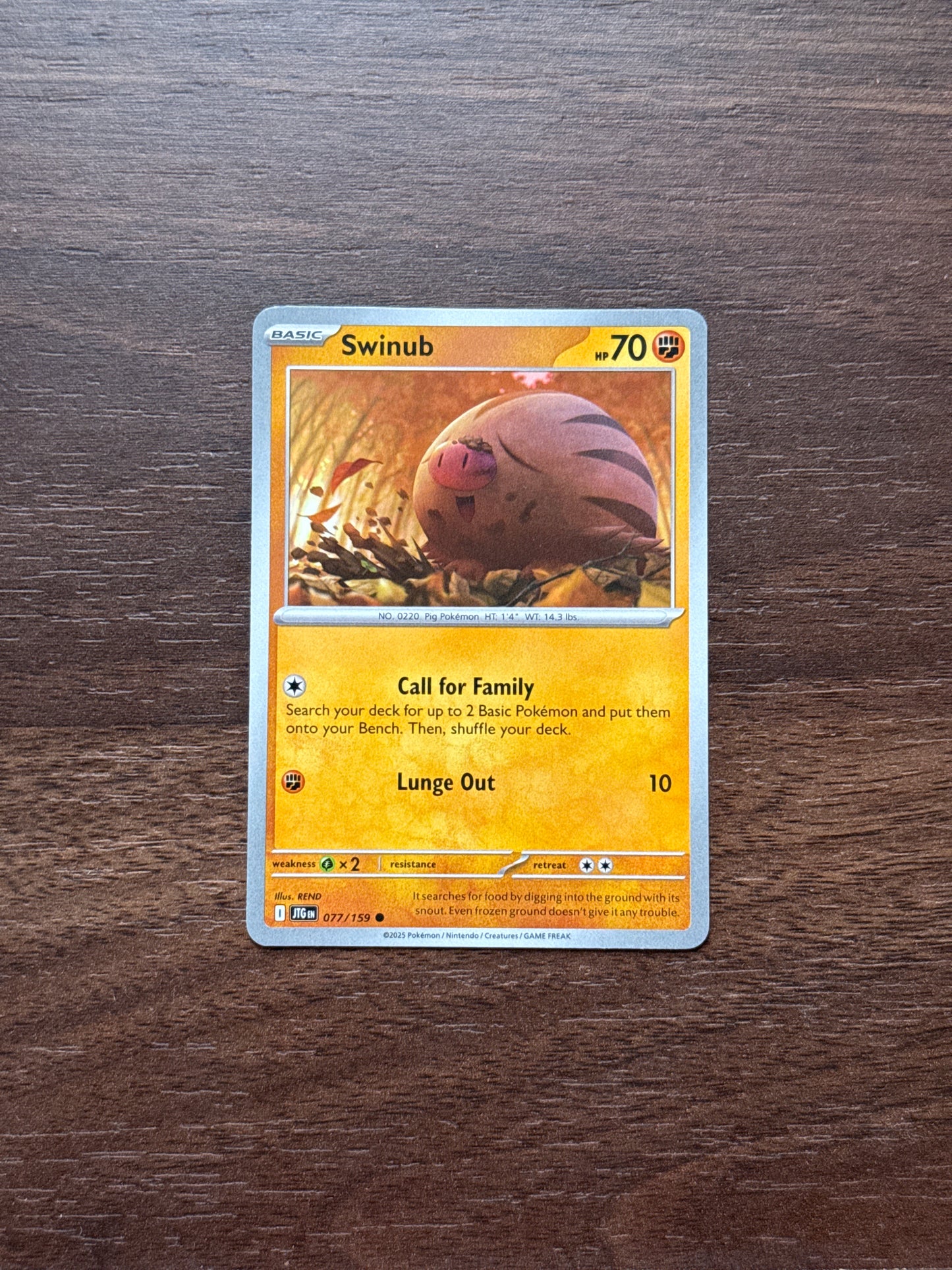 077/159 | Swinub Common | Journey Together