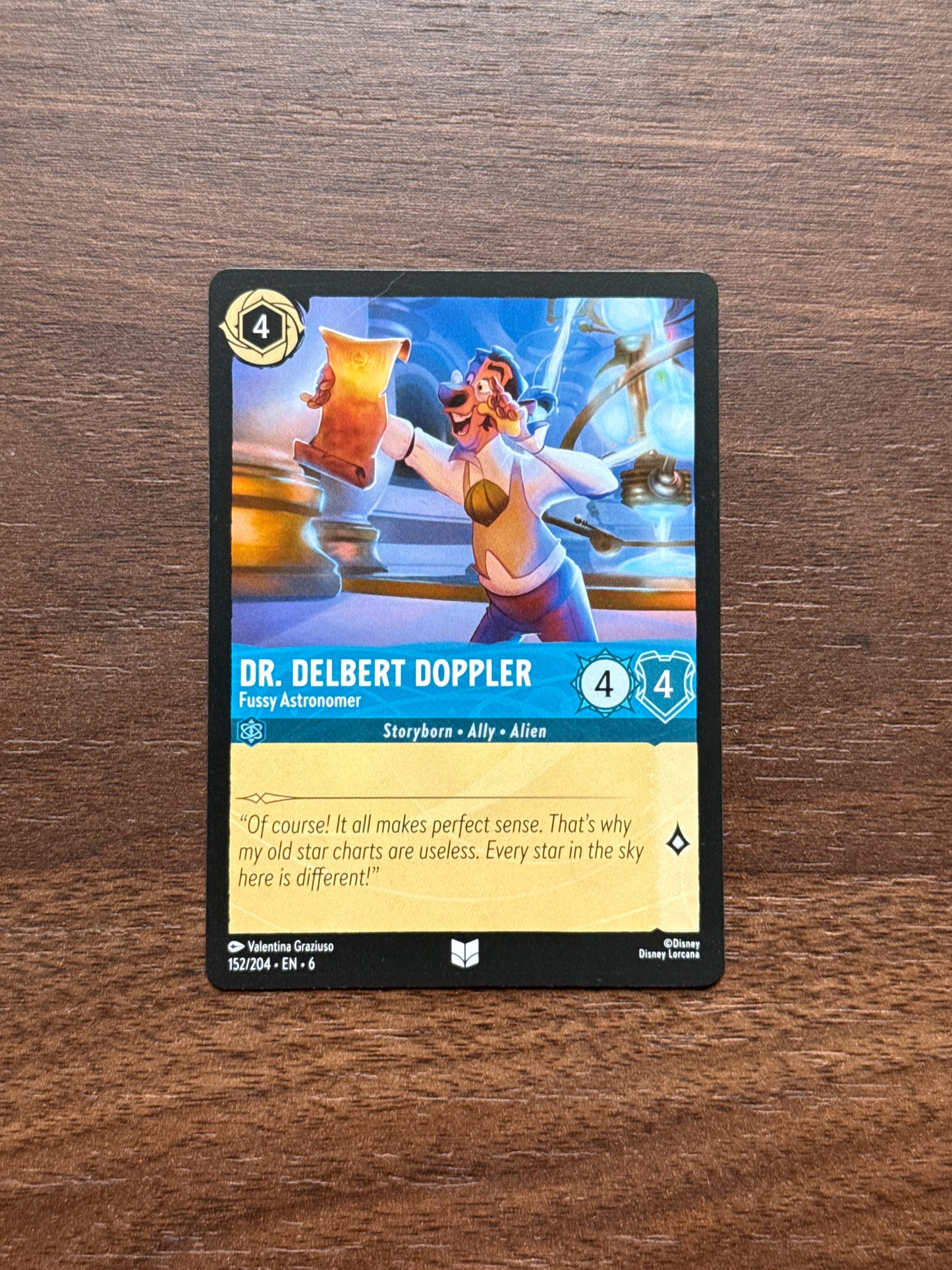 152/204 | Dr Delbert Doppler Uncommon Card | Azurite Sea