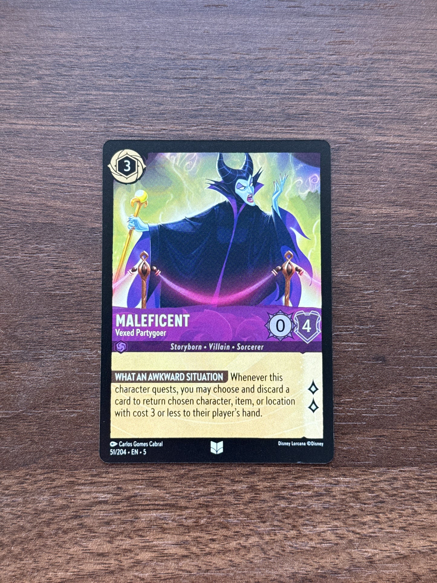 051/204 | Maleficent Uncommon | Shimmering Skies