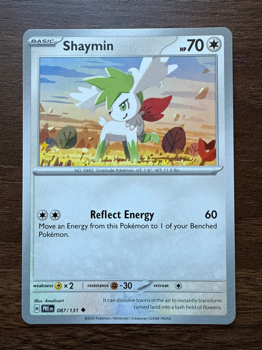 Shaymin Common | Prismatic Evolutions | 087/131